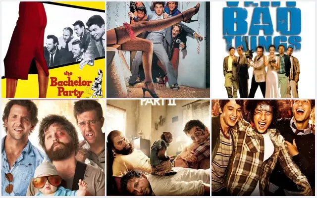 6 Best Bachelor Party and Wild Night Movies