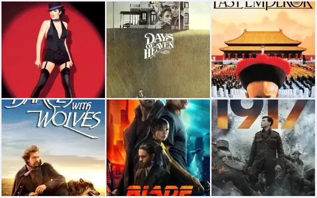 6 Best Oscar Best Cinematography Winning Movies