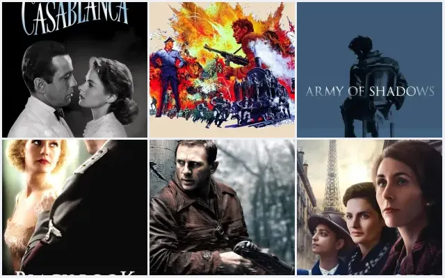 6 Best Resistance Fighter and Underground Movement Movies