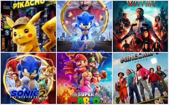 6 Best Video Game Movie Adaptations