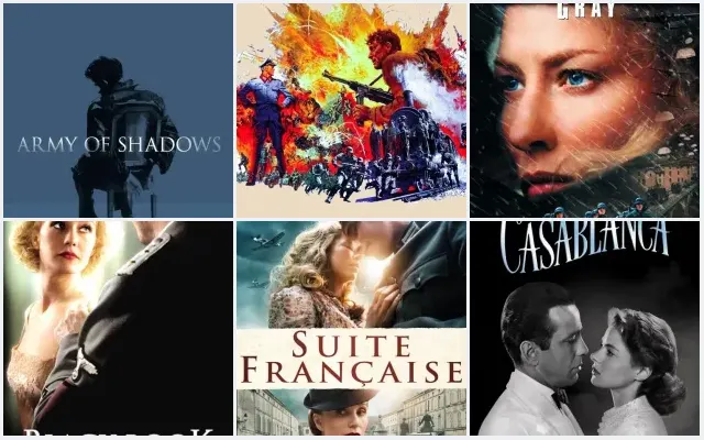 6 Best Wartime Resistance Movies