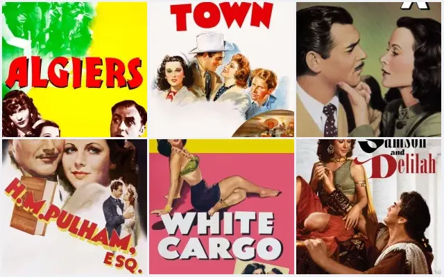6 Best Hedy Lamarr Movies