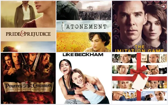 Keira Knightley – 10 Best Movies