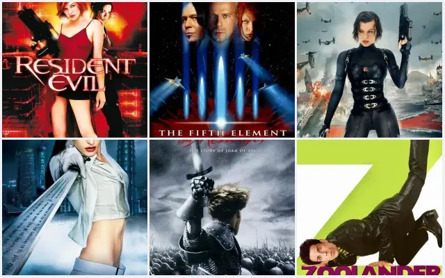 Milla Jovovich – 10 Best Movies