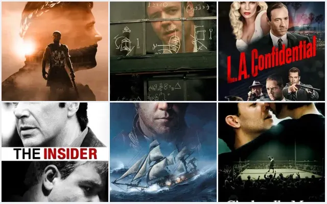 Russell Crowe – 10 Best Movies